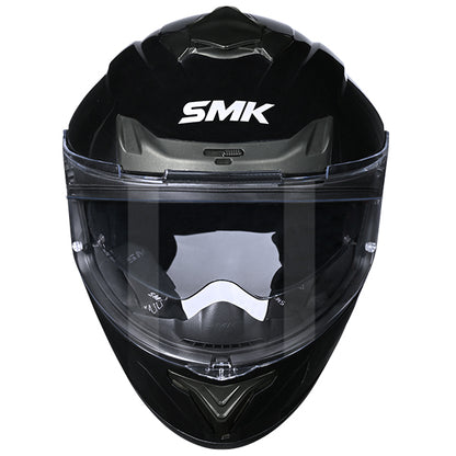 SMK Typhoon Unicolour Helmet GL200 - Black