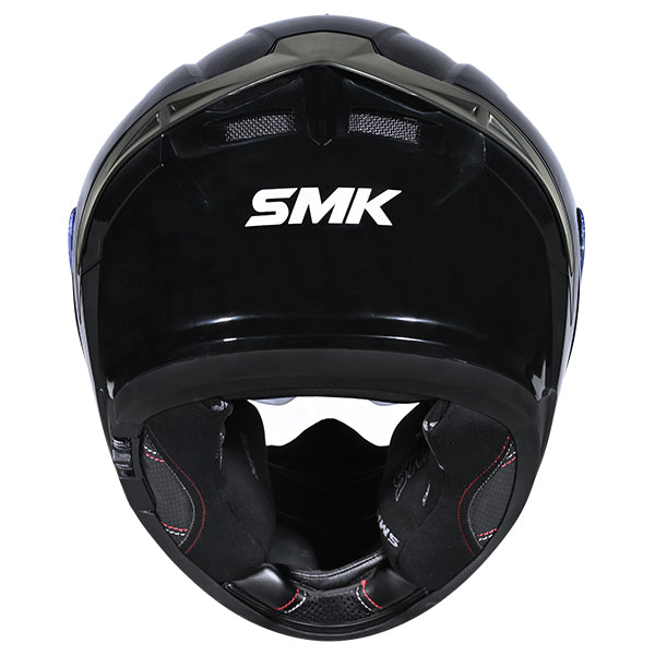 SMK Typhoon Unicolour Helmet GL200 - Black