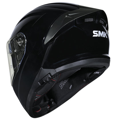 SMK Typhoon Unicolour Helmet GL200 - Black