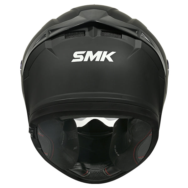 SMK Typhoon Unicolour Helmet MA200 - Matt Black