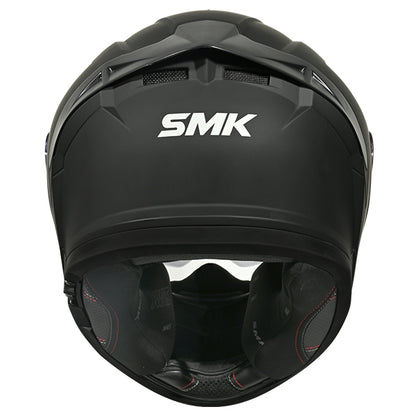 SMK Typhoon Unicolour Helmet MA200 - Matt Black