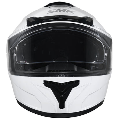 SMK Typhoon Unicolour Helmet GL100 - White
