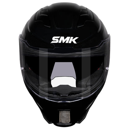 SMK Agnar Unicolour Helmet GL200 - Black