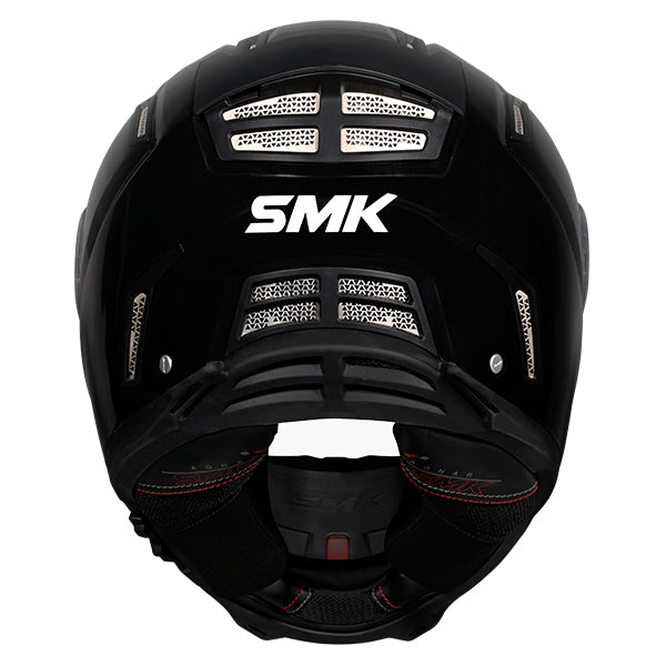 SMK Agnar Unicolour Helmet GL200 - Black