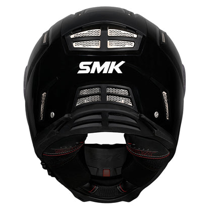 SMK Agnar Unicolour Helmet GL200 - Black