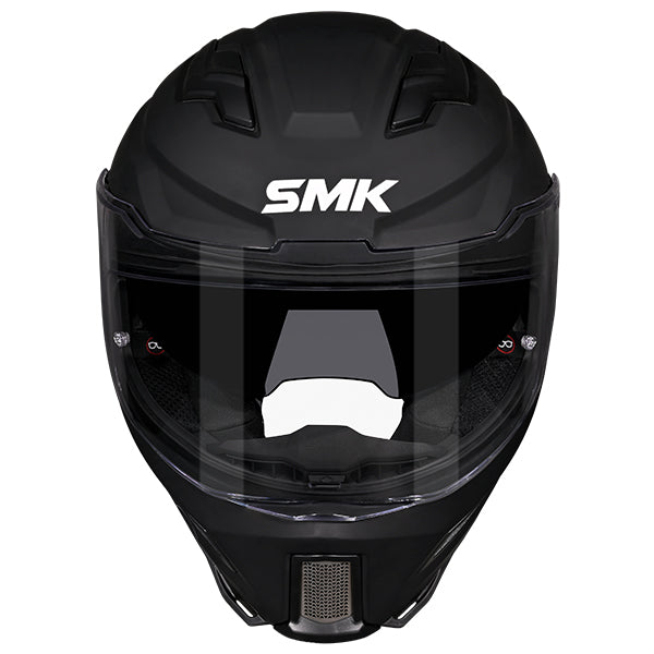 SMK Agnar Unicolour Helmet MA200 - Matt Black