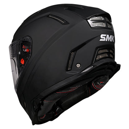 SMK Agnar Unicolour Helmet MA200 - Matt Black