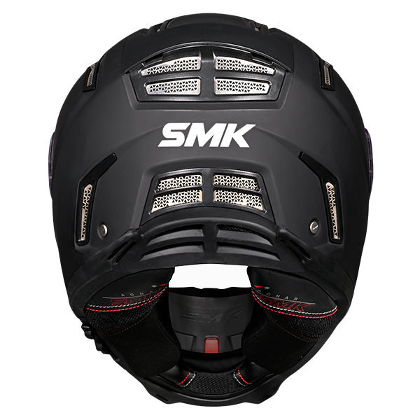 SMK Agnar Unicolour Helmet MA200 - Matt Black