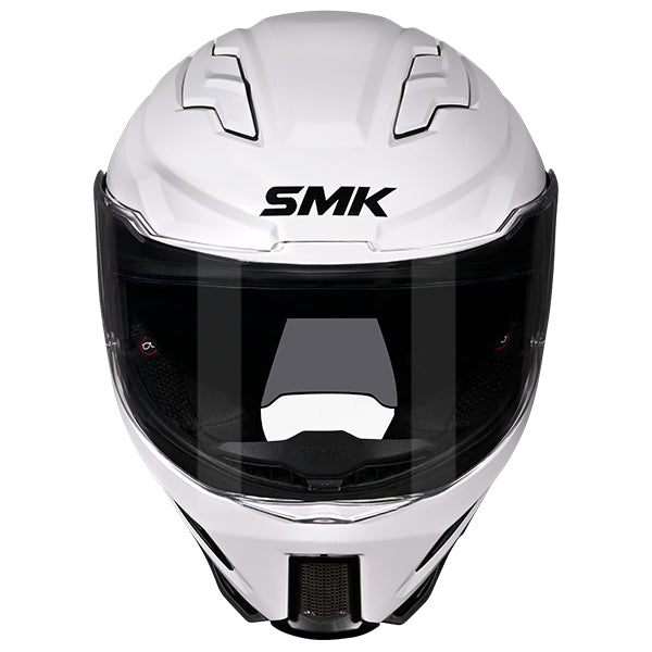SMK Agnar Unicolour Helmet GL100 - White