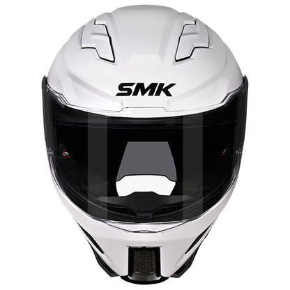 SMK Agnar Unicolour Helmet GL100 - White