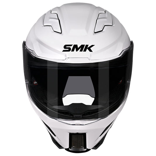 SMK Agnar Unicolour Helmet GL100 - White