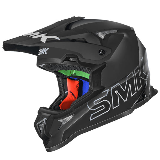 SMK Allterra Unicolour Helmet MA260 - Matt Black