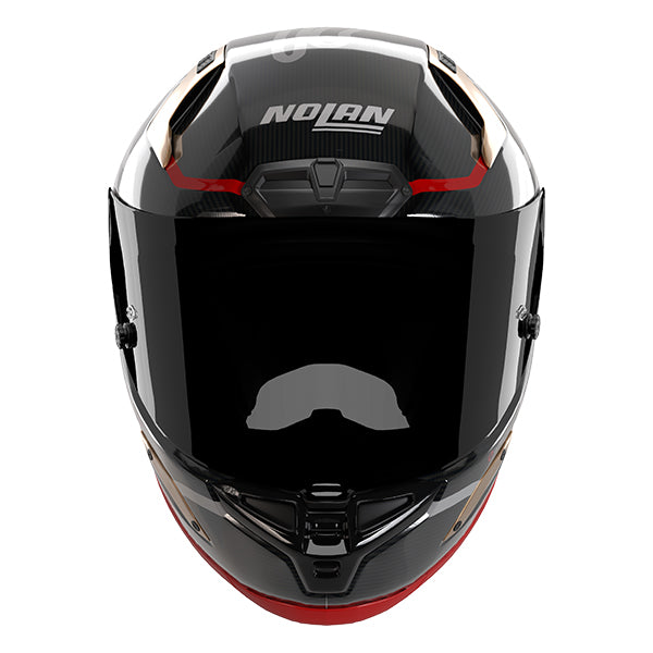 Nolan X-804 RS SBK 360 Helmet - Carbon / Red