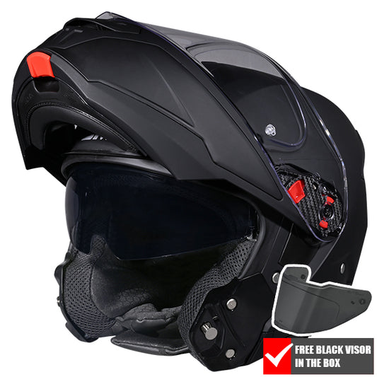 SMK Gullwing Unicolour Helmet MA200 - Matt Black