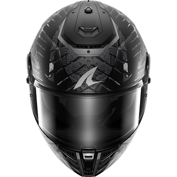 Shark Spartan RS Reptaia Helmet MAT KAA - Matt Black / Antracite