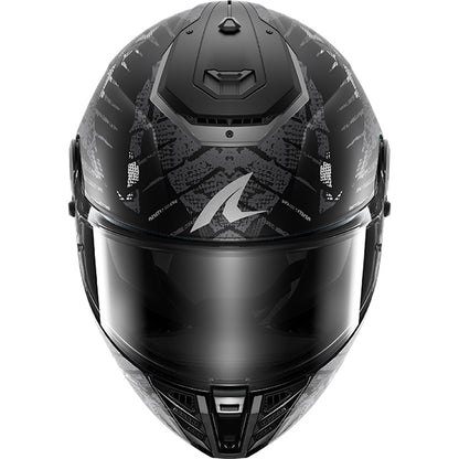 Shark Spartan RS Reptaia Helmet MAT KAA - Matt Black / Antracite