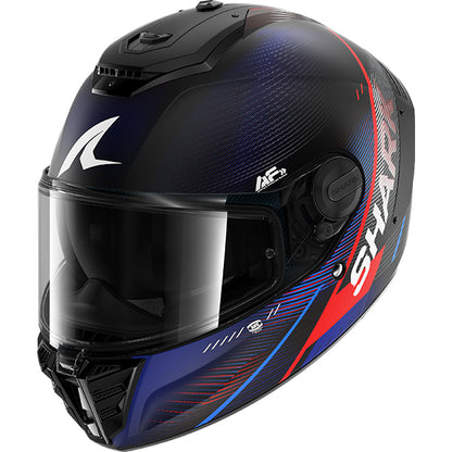 Shark Spartan RS Speed-Tech Helmet MAT KBR - Matt Black / Blue / Red