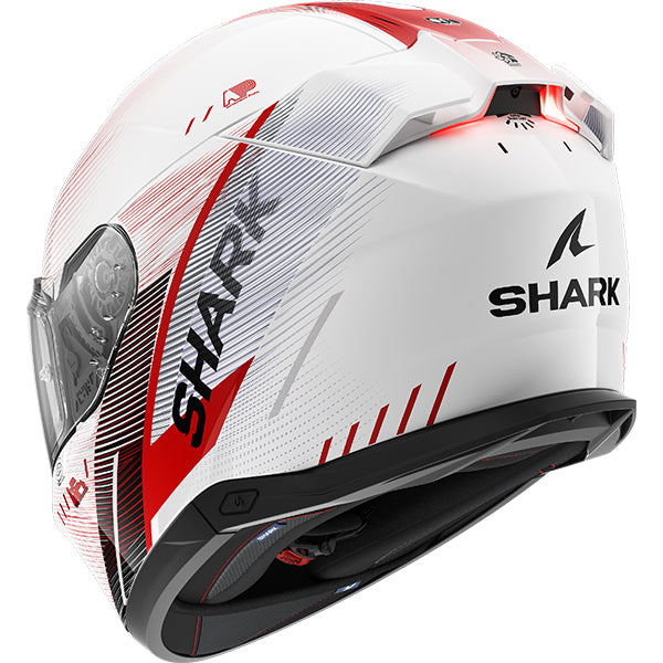 Shark Skwal I3 Speed-Tech Helmet WRK - White / Red / Black