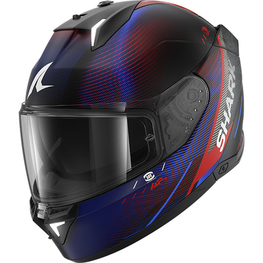 Shark Skwal I3 Speed-Tech Helmet Mat KRB - Matt Black / Red / Blue