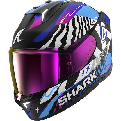 Shark Skwal I3 Speed Fancy Helmet KWB - Black / White / Blue