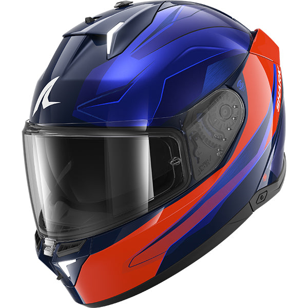 Shark Skwal I3 Mekarium Helmet BOB - Blue / Orange / Black