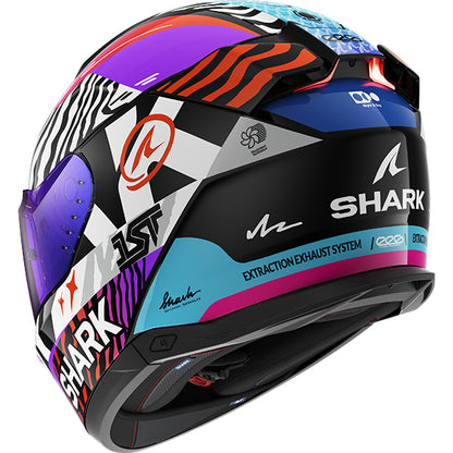 Shark Skwal I3 Speed Fancy Helmet KWO - Black / White / Orange