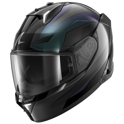 Shark Skwal I3 Mekarium Helmet KXA - Black / Cameleon / Anthracite