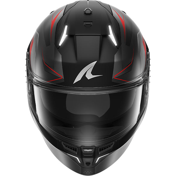 Shark Skwal I3 Mekarium Helmet MAT KAR - Matt Black / Red