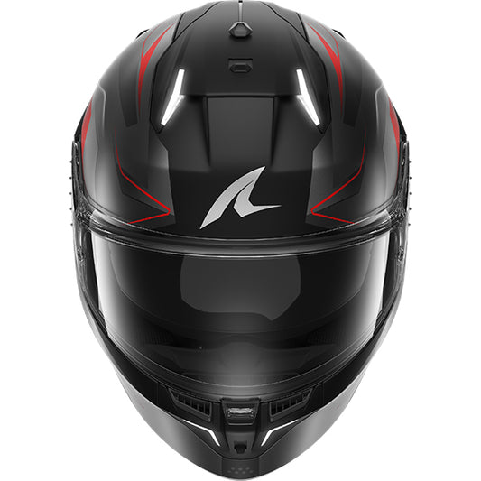 Shark Skwal I3 Mekarium Helmet MAT KAR - Matt Black / Red