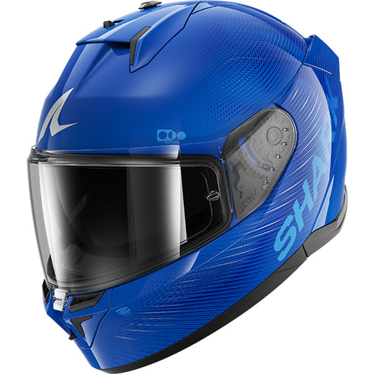 Shark D-Skwal 3 SP Lyne Helmet BSB - Blue / Silver