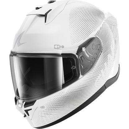 Shark D-Skwal 3 SP Lyne Helmet WSS- White / Silver