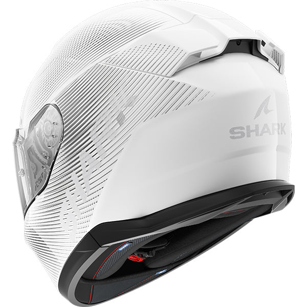Shark D-Skwal 3 SP Lyne Helmet WSS- White / Silver