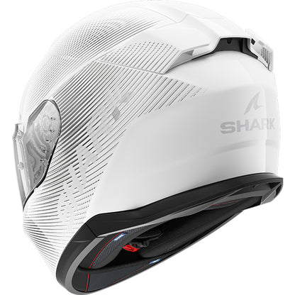Shark D-Skwal 3 SP Lyne Helmet WSS- White / Silver