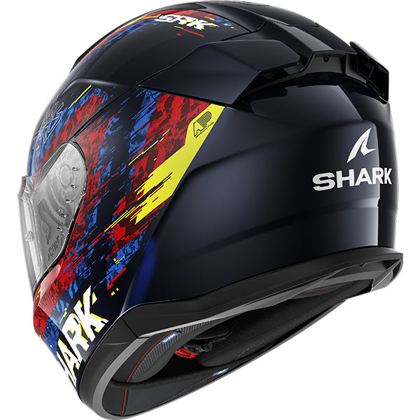 Shark D-Skwal 3 Speed-Vib Helmet BRB - Black / Red / Blue