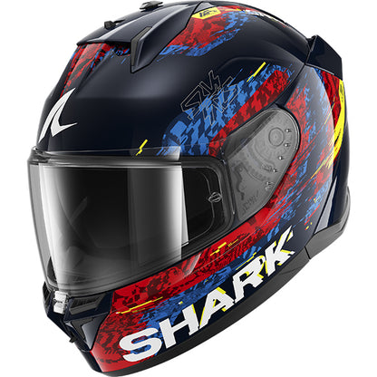 Shark D-Skwal 3 Speed-Vib Helmet BRB - Black / Red / Blue