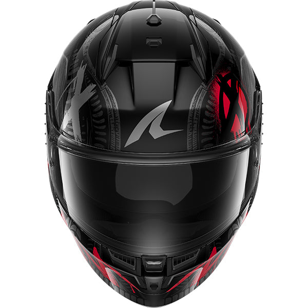 Shark D-Skwal 3 Shiever Helmet KAR - Black / Red