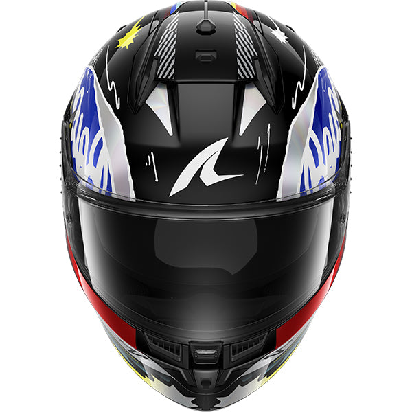 Shark D-Skwal 3 Streetrush Helmet KBU - Black / Blue / White