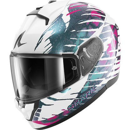 Shark Ridill 2 Reptaia Helmet - White / Violet WVX