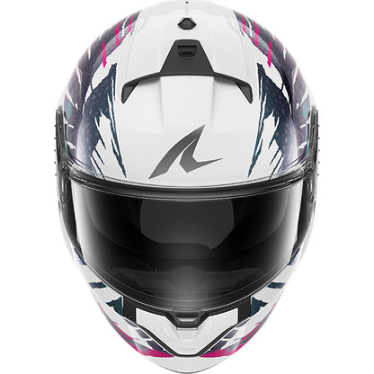 Shark Ridill 2 Reptaia Helmet - White / Violet WVX