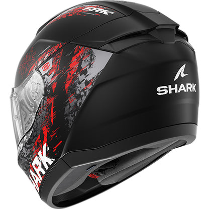 Shark Ridill 2 Speed-Vib Helmet - Black / Red KAR