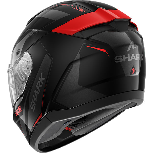 Shark Ridill 2 Mekarium Helmet - Black / Red KAR