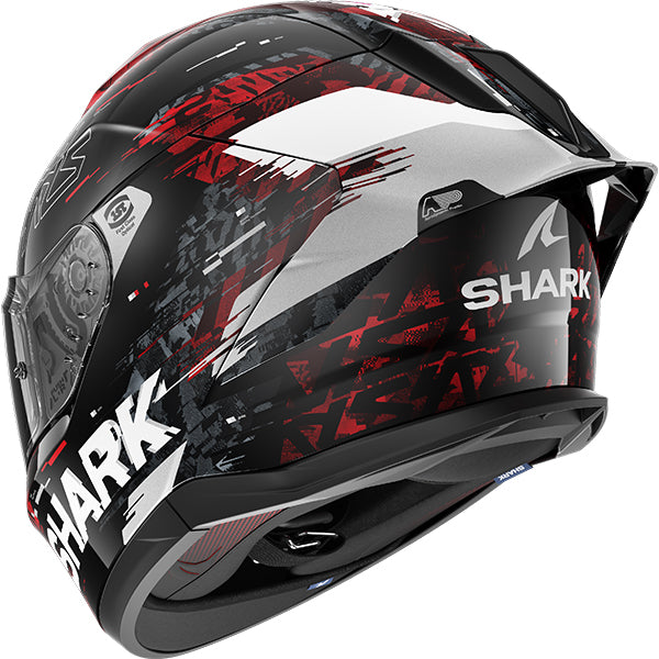 Shark Skwal Cup Speed-Vib Helmet KRS - Black / Red / Silver