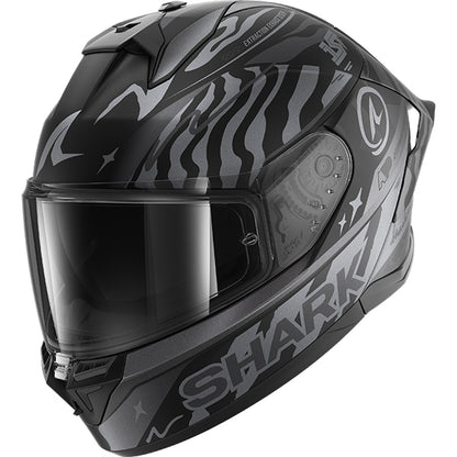Shark Skwal Cup Speed-Fancy Helmet Mat KAS - Matt Black / Silver