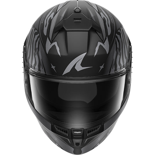 Shark Skwal Cup Speed-Fancy Helmet Mat KAS - Matt Black / Silver