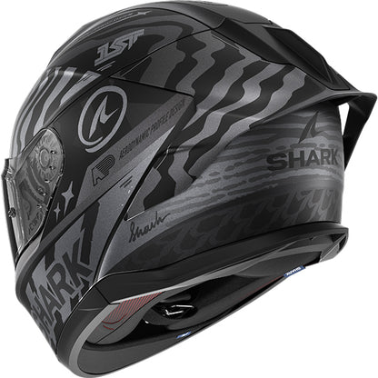 Shark Skwal Cup Speed-Fancy Helmet Mat KAS - Matt Black / Silver