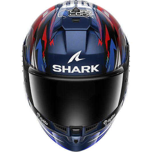 Shark Skwal Cup Zarco GP France Helmet BUR - Blue / Chrome / Red