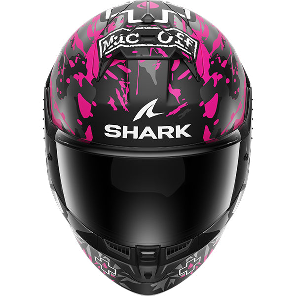 Shark Skwal Cup Redding Helmet Mat KVB - Black / Violet / Blue