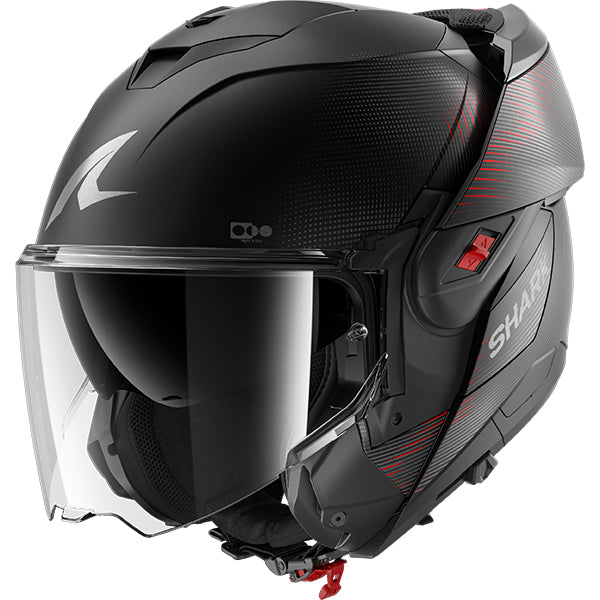 Shark OXO SP Lyne Helmet Mat KAA - Matt Black / Anthracite