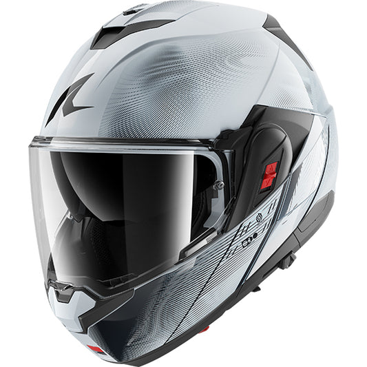Shark OXO Speed-Tech Helmet SWK - Silver / White / Black