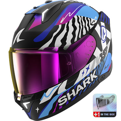Shark Skwal I3 Speed Fancy Helmet KWB - Black / White / Blue